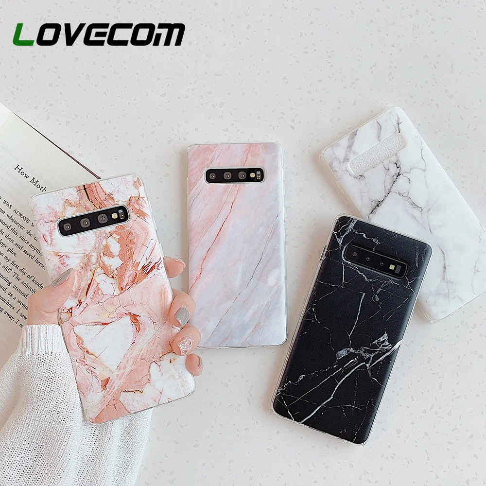 Винтажный мраморный чехол LOVECOM для телефона Samsung Galaxy S21 Note 10 Pro A51 A50 A70 A40 S20 S10 S8 S9