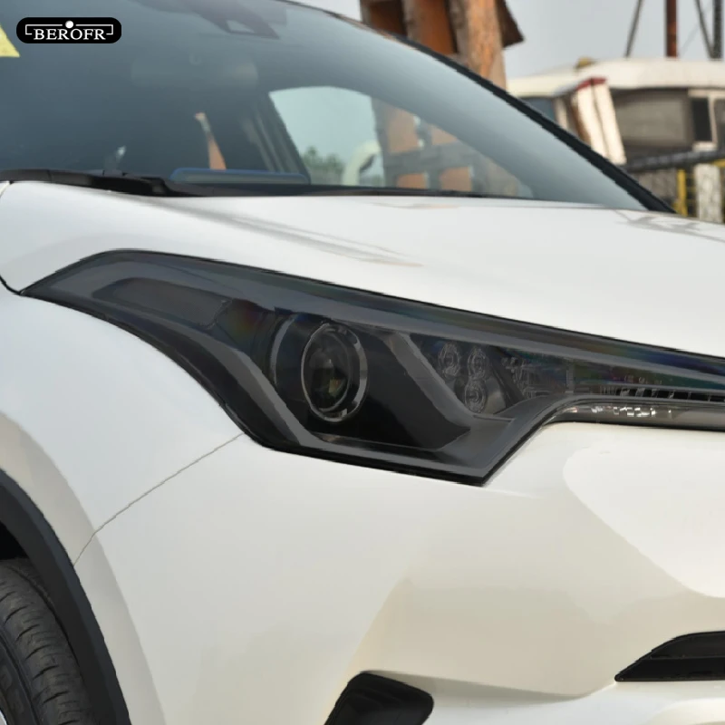 Car Headlight Protection Tint Film Smoke Black TPU Sticker For Toyota CHR RAV4 Corolla Camry Supra 86 Avalon Highlander Prado Car Headlight Protection Tint Film Smoke Black TPU Sticker For Toyota CHR RAV4 Corolla Camry Supra 86 Avalon Highlander Prado