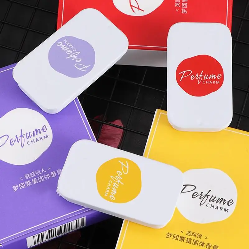 Women Soild Perfume Feminino Portable Box Lasting Starry Case Fragrances Men Fragr L1K1 | Красота и здоровье