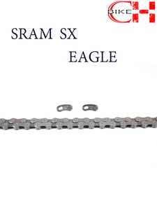 Велосипедная Цепь SRAM CN SX EAGLE 1x12 Скоростей, цепь для горного велосипеда 126L 114L, звенья с блокировкой мощности, быстрое звено