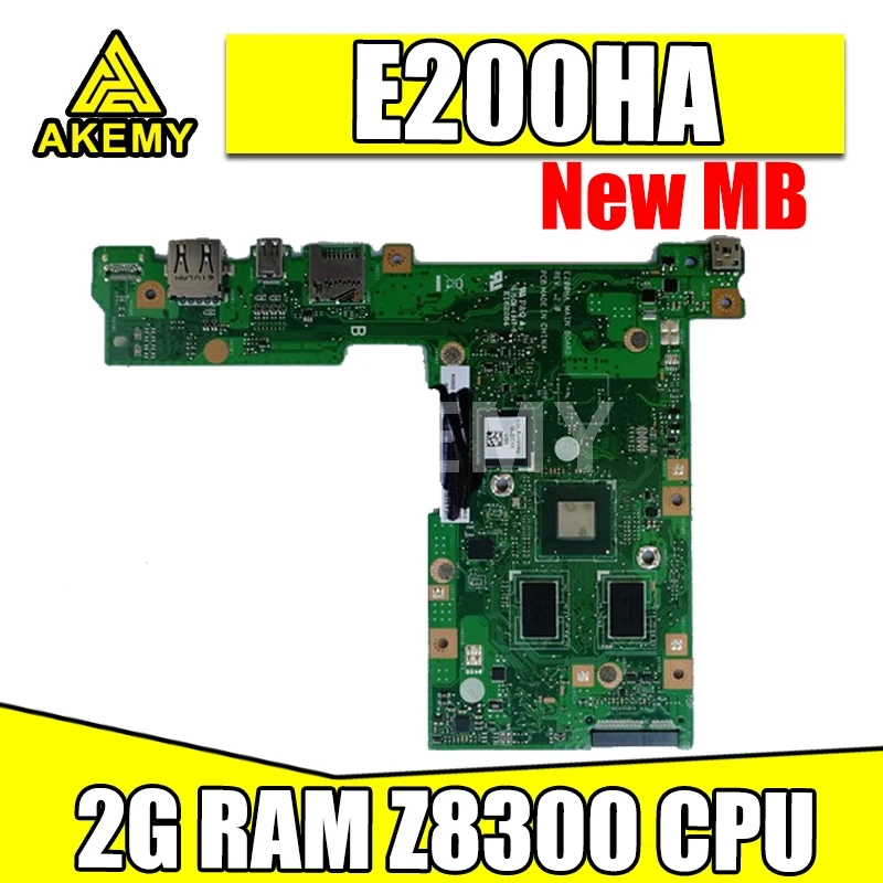

Akemy E200HA MAIN_BD Motherboard 64G SSD Z8300-CPU For Asus E200 E200H E200HA Laptop motherboard E200HA Mainboard