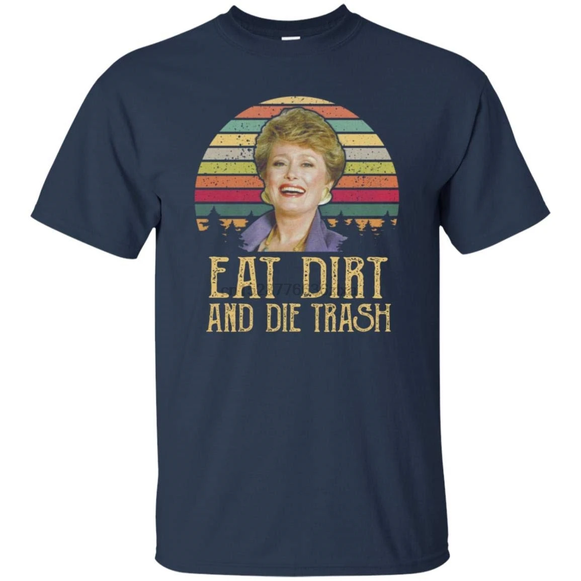 Футболка для девочек с надписью &quotEat Dirt Die Trash&quot |