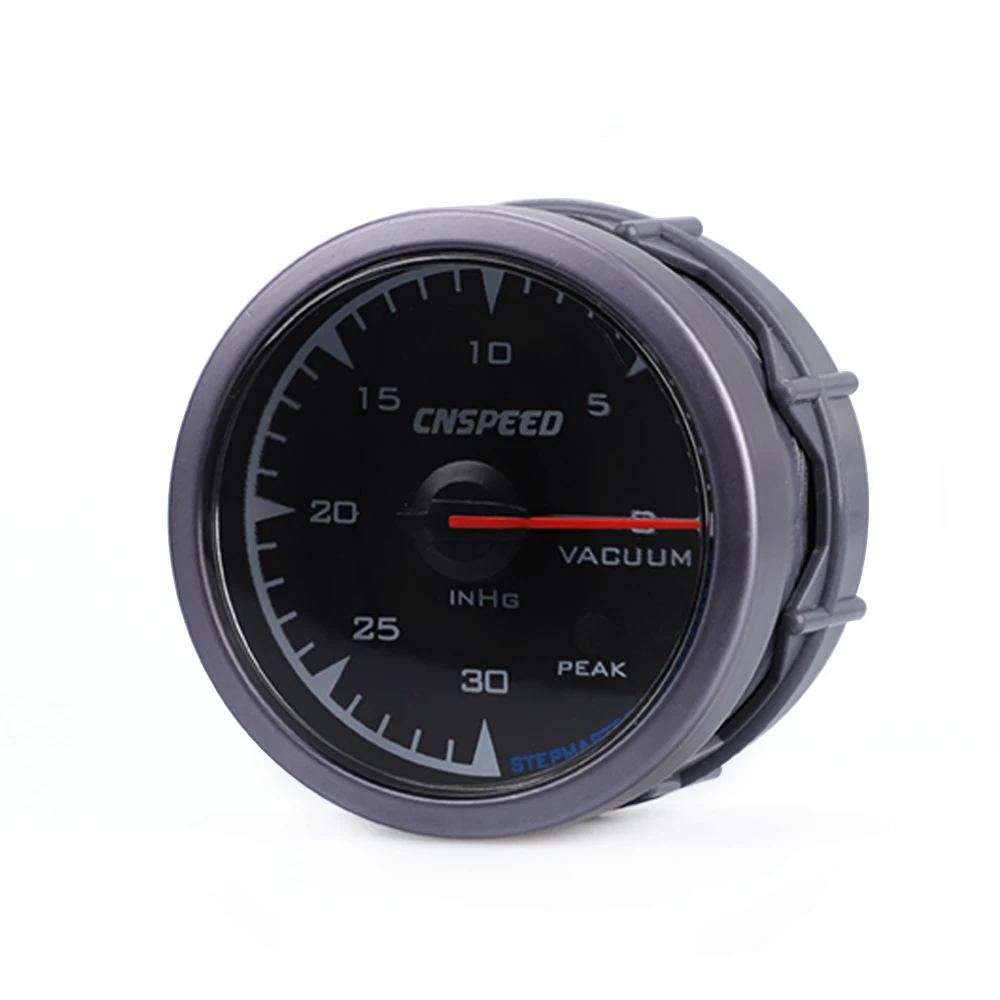 CNSPEED Shark pin 2," 60 мм 12 В универсальный вакуумный измерительный прибор 0-30 фунтов/кв. дюйм для автомобиля Honda автомобильный измерительный прибор 7 цветов светодиодный