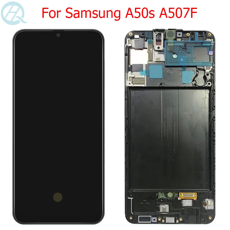 Оригинальный ЖК дисплей A507F/DS для Samsung Galaxy A50s с рамкой 6 4 дюйма A50S SM A507F A507FN/DS