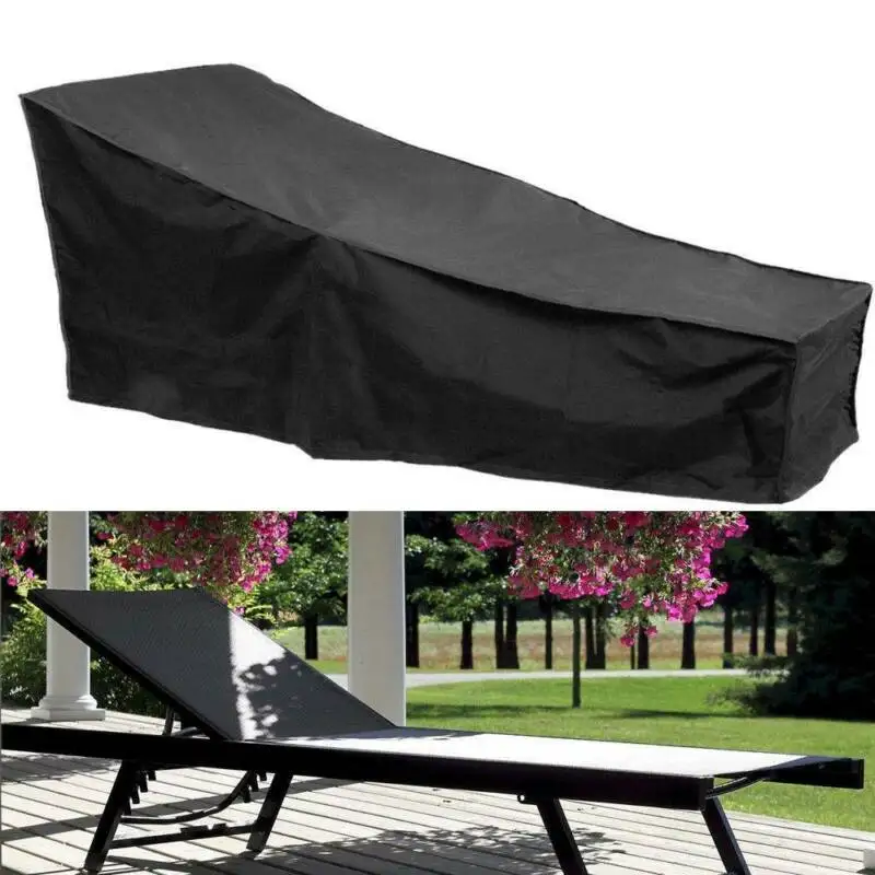 1 2020 new foldable outdoor garden sunbed cover sun lounger furniture waterproof cover recliner protective cover free global shipping