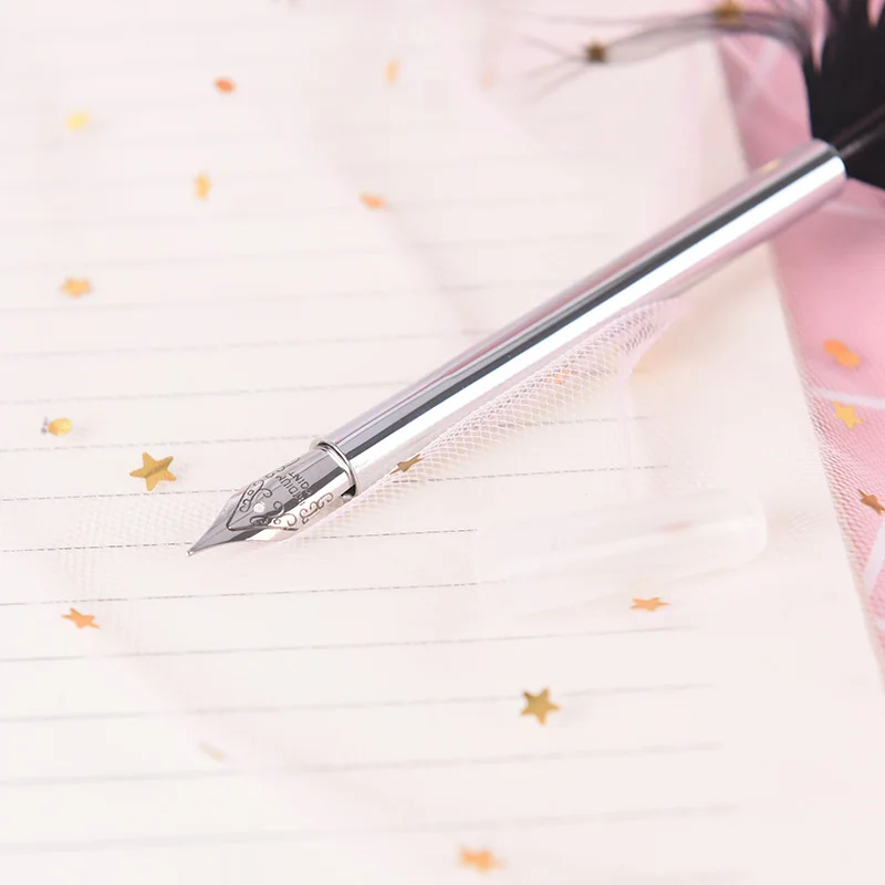 1 шт. чернильная шариковая ручка с пером Offie школьная Студенческая авторучка перо