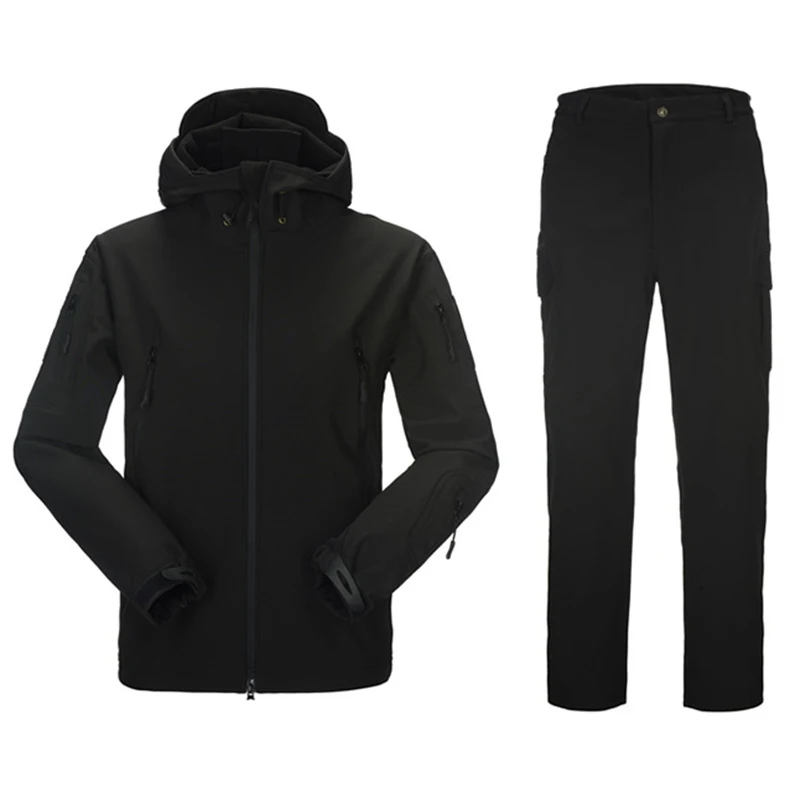 Тактическая мужская одежда TAD мягкая кожа акулы Женская водонепроницаемая