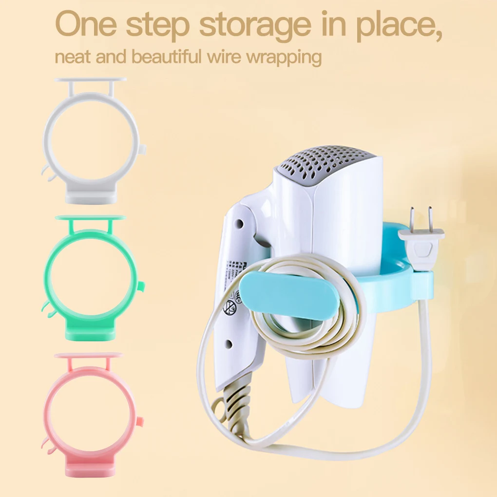 

Настенный держатель для сушки волос, 1 шт.