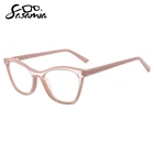 SASAMIA, женские очки, оправа, анти-синий луч, светильник, блокирующий компьютерные очки, мужские овальные очки, ацетат, Женские оправы для очков, оптические
