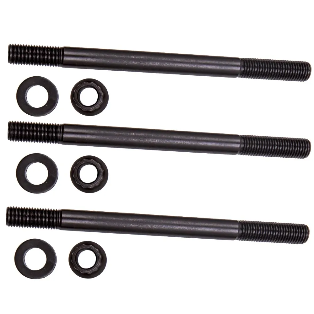 

10pcs 12-Point Nuts & Head Stud & Washers for Honda Civic D16Y D16YZ D16Y8 SOHC 208-4305