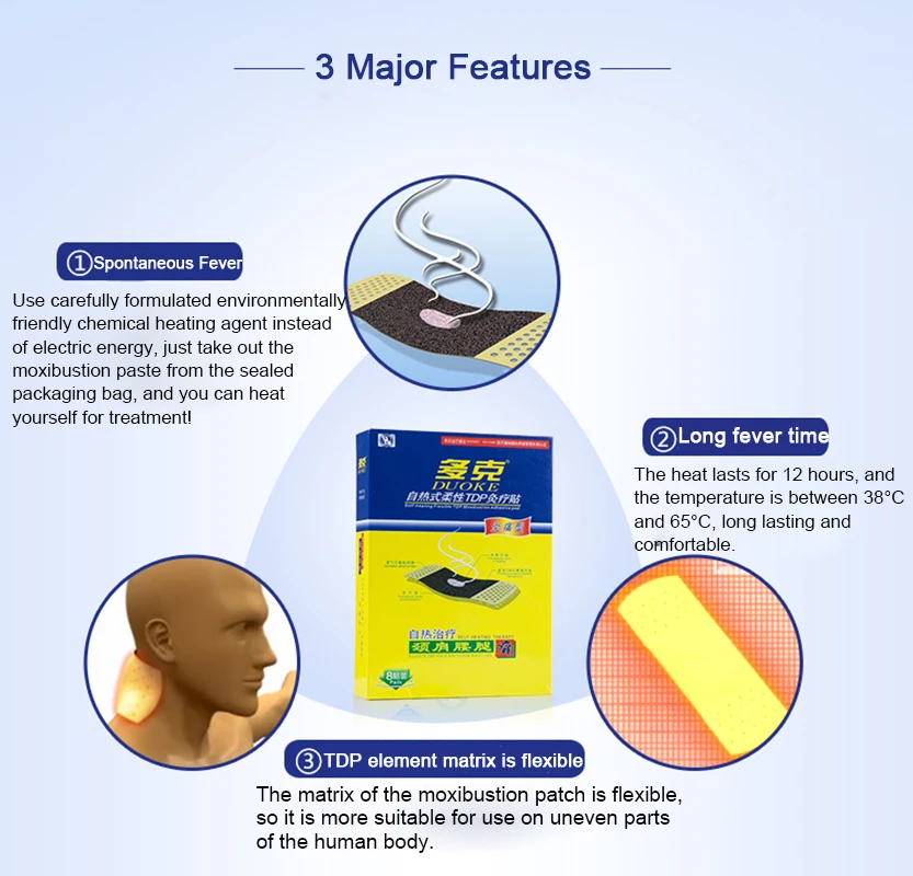 6 шт. САМОНАГРЕВАЮЩАЯСЯ заплата сброса боли пластырь для мышц соединения артрит