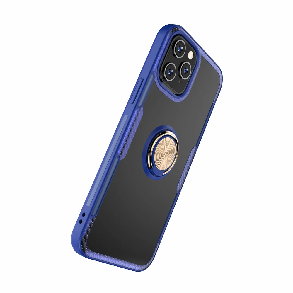 

TOTU Phone Case with Holder for iPhone 12 / 12 Pro / 12 mini / 12 Pro Max TPU Case Cover Stand Round Holder