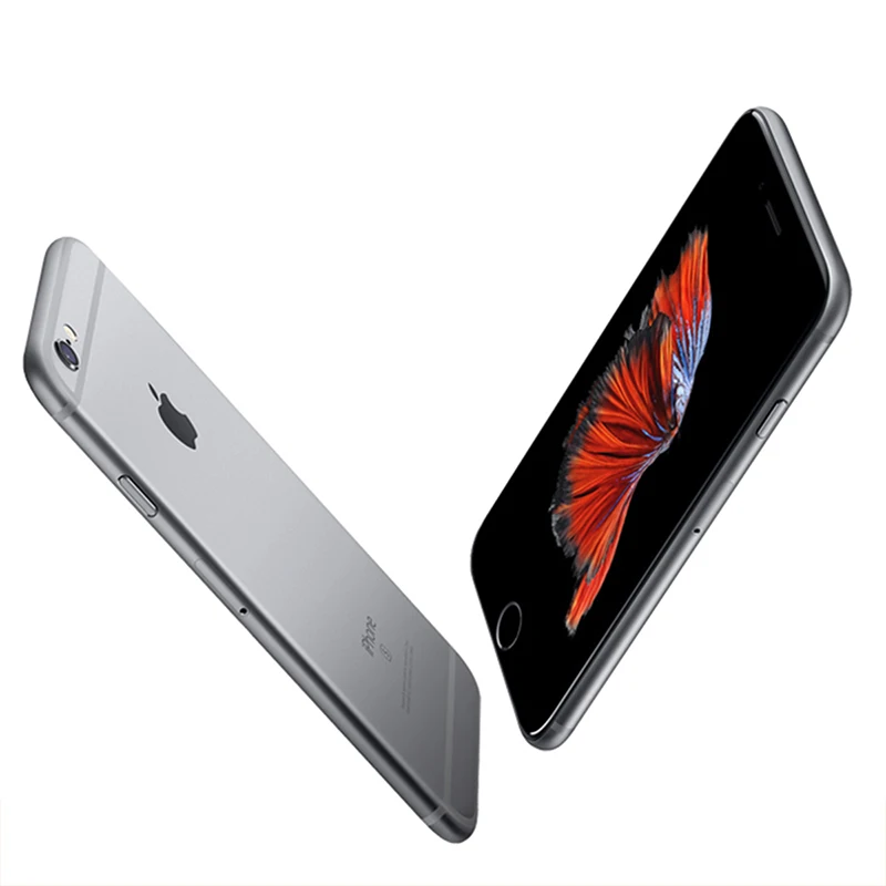 Разблокированный Apple iPhone 6, отпечаток пальца, 128 Гб ПЗУ, 4,7 дюймов, IOS, двухъядерный, 1,4 ГГц, 8,0 МП камера, 3g, WCDMA, 4G, LTE, мобильный телефон