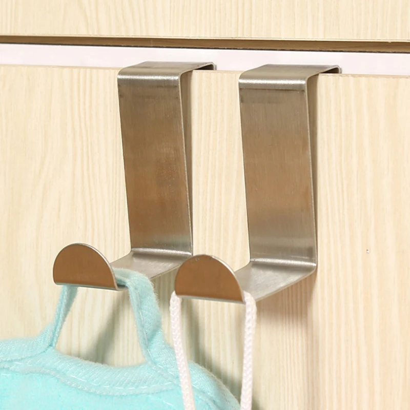 Многофункциональный крючок из нержавеющей стали кухонный шкаф одежда для дома