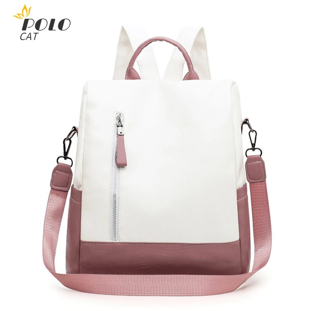 Женские рюкзаки 2020 новая мягкая кожаная сумка для колледжа простые повседневные