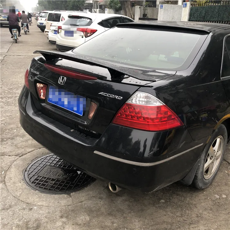 Для HONDA Accord спойлер 2006 2007 Высокое качество ABS Материал заднее крыло автомобиля