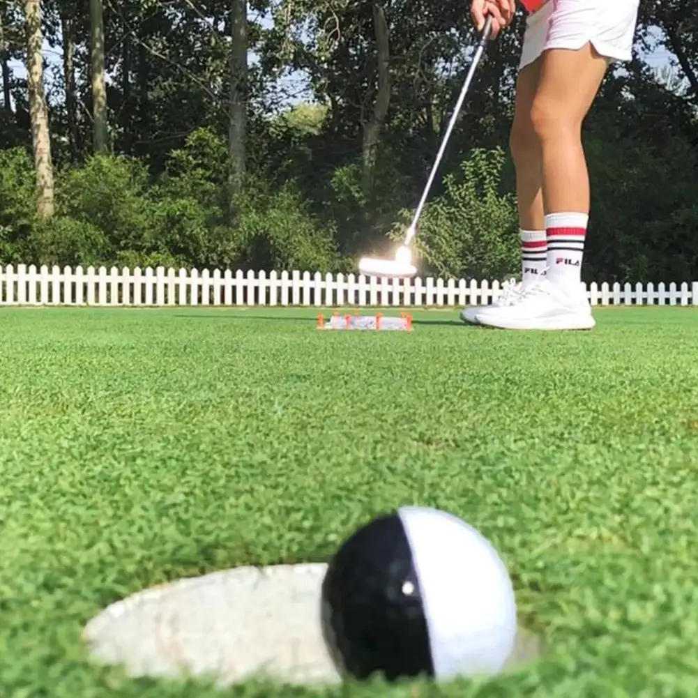 

1PC Golf Putting Green Golf Putter Putting Mat Trainer Mini For Home Mat Training Equipment Golf Office Blanket Aids Indoo J1I4