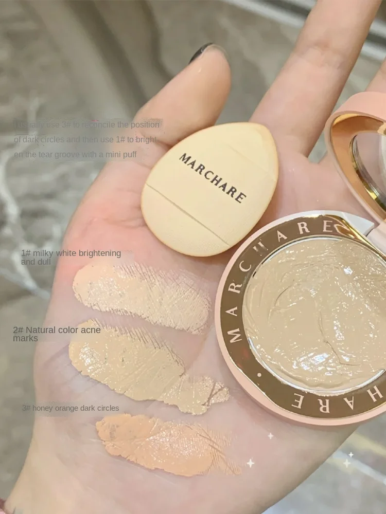 

zq Concealer Cover Fleck Honey Orange Liquid Concealer Disk