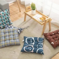 1pcs square seat cushion 4045cm office chair cushion tatami meditation cushion sofa throw pillows yoga floor mat decor