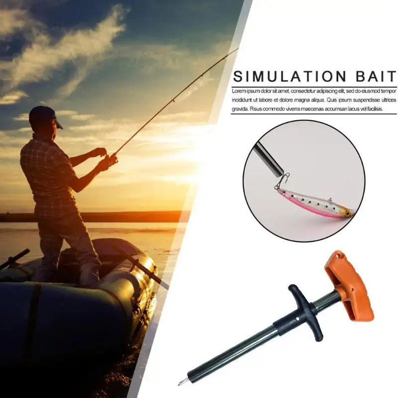 Пистолет-стиль рыболовный крючок легкий портативный приманка на для удаления