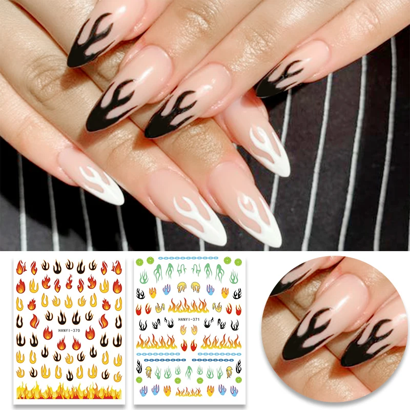 1 лист дизайн ногтей сделай сам декоративные наклейки для цветы смешанные узоры