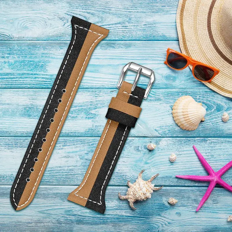 OULUCCI ремешок из натуральной кожи для Fitbit versa, ремешок на запястье браслет fit bit Lite Verse 2 Band аксессуары