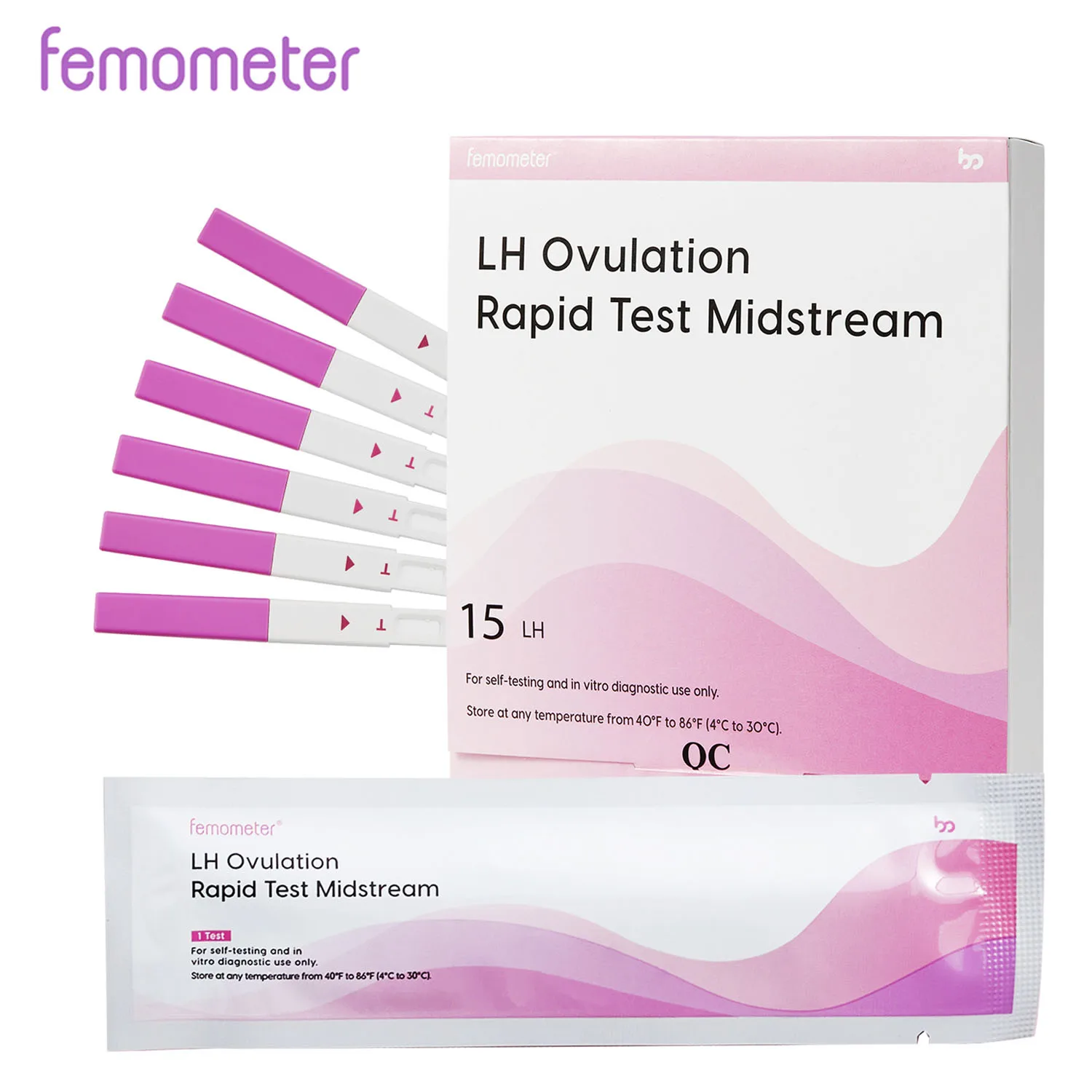 Комплект для тестирования овуляции Femometer Ivy улучшенный цифровой преобразователь