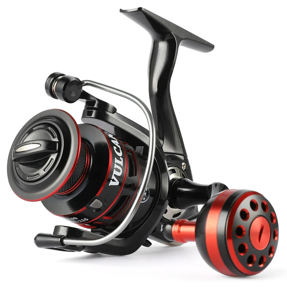 

PROXPE Fishing Reel Max Drag Power 30KG Bearing 12+1BB Distant Wheel 5.0:1 Speed ratio Metal Spool Spinning Carp Sea Tackle