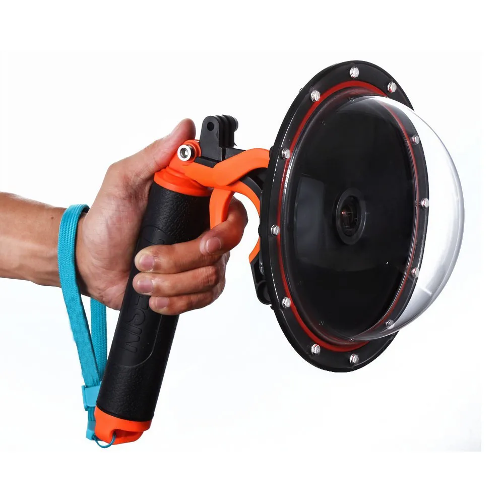 Водонепроницаемая купольная подводная бленда с ручным штативом плавающим