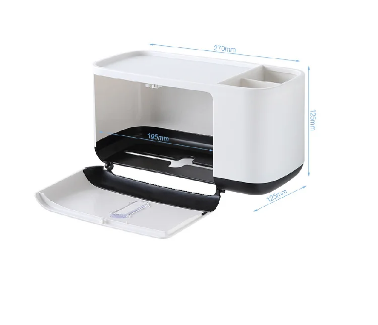 

Bathroom Waterproof Tissue Box Waterproof Bathrom Shelf Toilet Paper Holder Bathroom Roll Paper Storage Case
