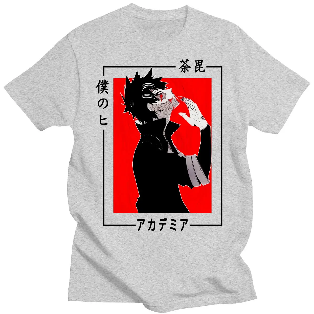 

2021 My Hero Academia T Shirt Boku No Hero Academia Anime Kawaii Dabi T-shirt Graphic Tees Male Unisex Men Women Tops