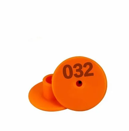 Этикетка для защиты от выпадения с надписью круглые Уши свиней и овец фирменная