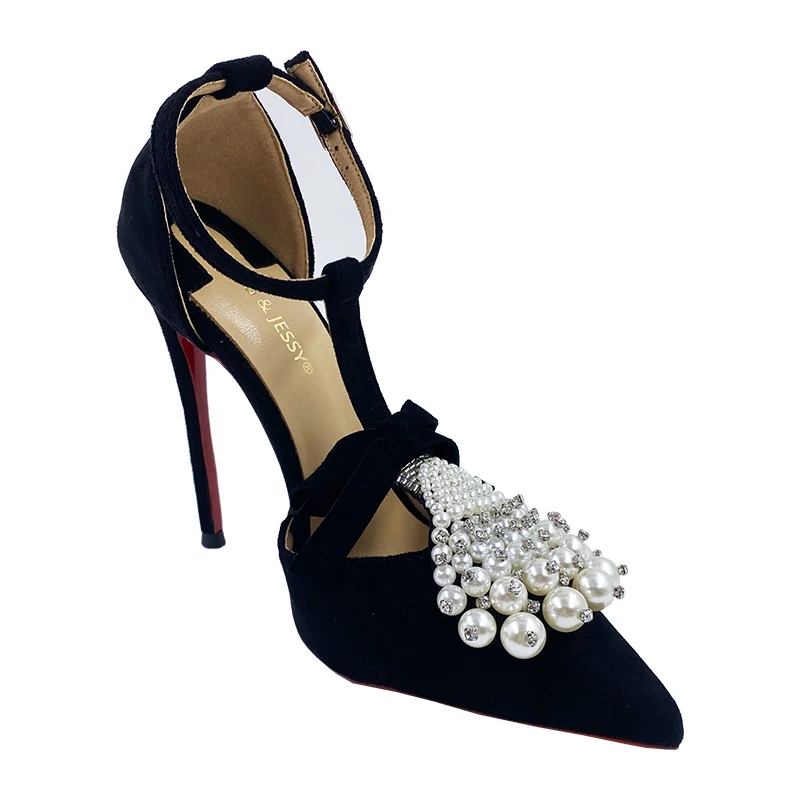 Новейший дизайн искусственная кожа тонкий высокий каблук | Обувь