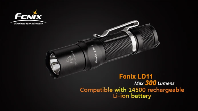 Fenix LD11 Cree XP-G2 R5 300 Lumens1* AA или 1*14500 батарея большой-яркий светодиодный фонарик Портативный походы в горы