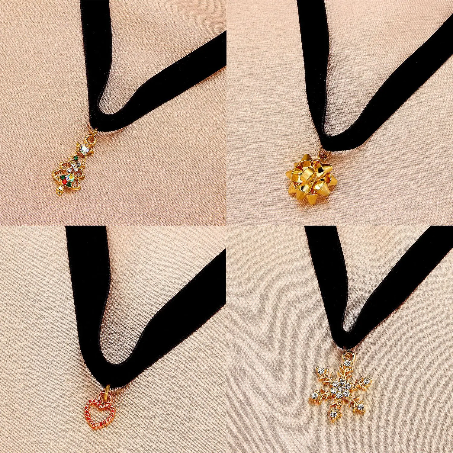 Women Girls Popular Snowflake Shining Crystal Necklace Rhinestone Snow Pendant Necklaces New Year Gift Jewelry Love Cute Choker Women Girls Popular Snowflake Shining Crystal Necklace Rhinestone Snow Pendant Necklaces New Year Gift Jewelry Love Cute Choker