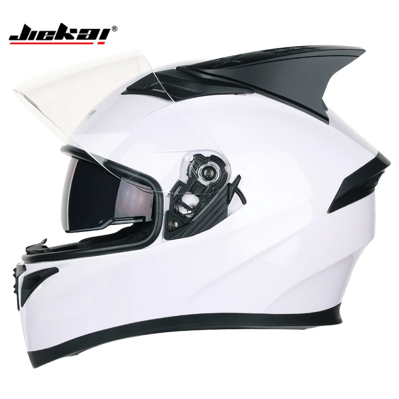 Full Face motocross Motorcycle Helmet 2 Windshield Fashion Quick Release Helmet SafeHelmet Casco Casque Moto Helmet DOT Approved