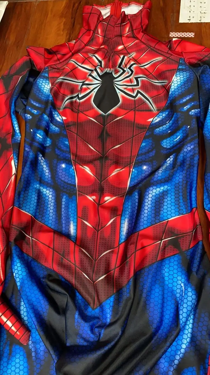 separated mask ultimate armor mk 4 suit costume cosplay fullboday halloween costume superhero jumpsuit for adultkids free global shipping