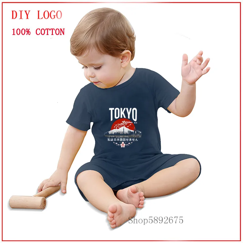 2020 Summer Boys And Girls Fashion Tokyo Cloth Newborn Baby Climbing Clothes Brands Girl Romper Infant Costumes Pajamas | Детская одежда