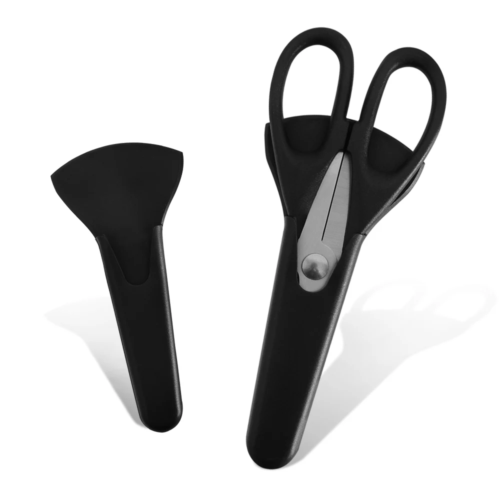 Scissors Storage Holder Organizer magnet adsorbing Cover storage For Refrigerator kitchen Tool Accessories | Дом и сад