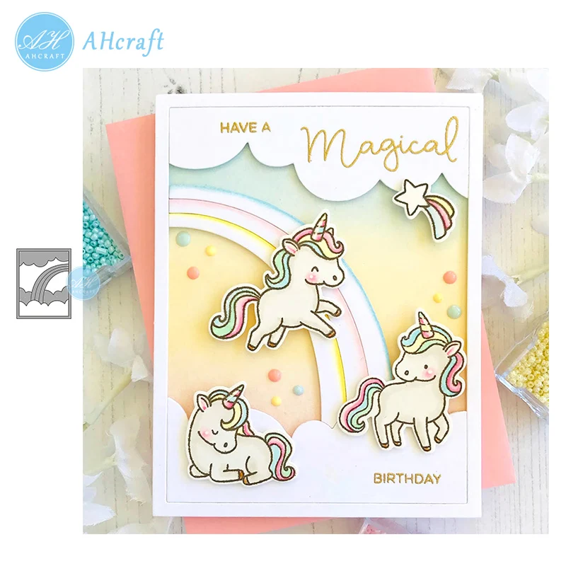 AHcraft после дождя сцена рамка металлические режущие штампы скрапбук Бумага