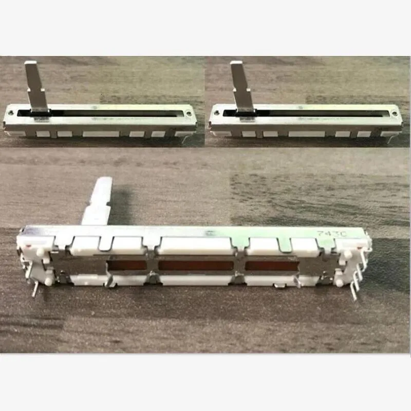 3 шт. для ALPS 6 см B10KX2 10K DJM600 600 439C 10KBX2 двухблочный скользящий