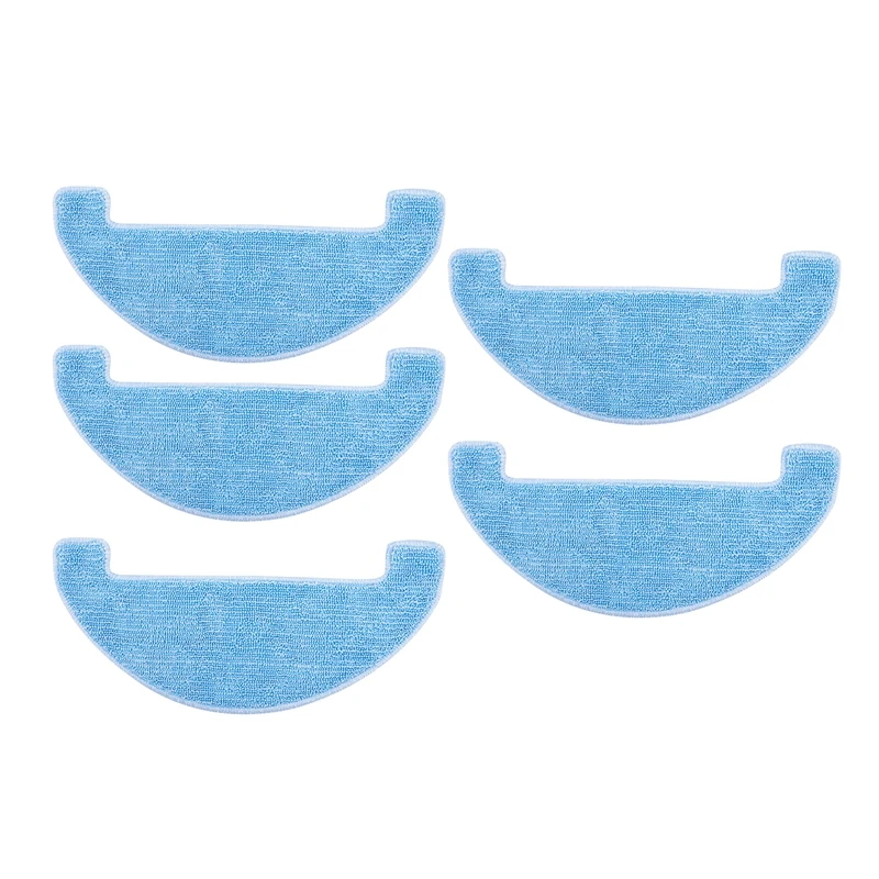 5Pcs Replacement Cleaning Pad Clean Mop For Ilife V80,V8S,X800,X750,X787,X785 Robotic Vacuum Cleaner Parts Accessories