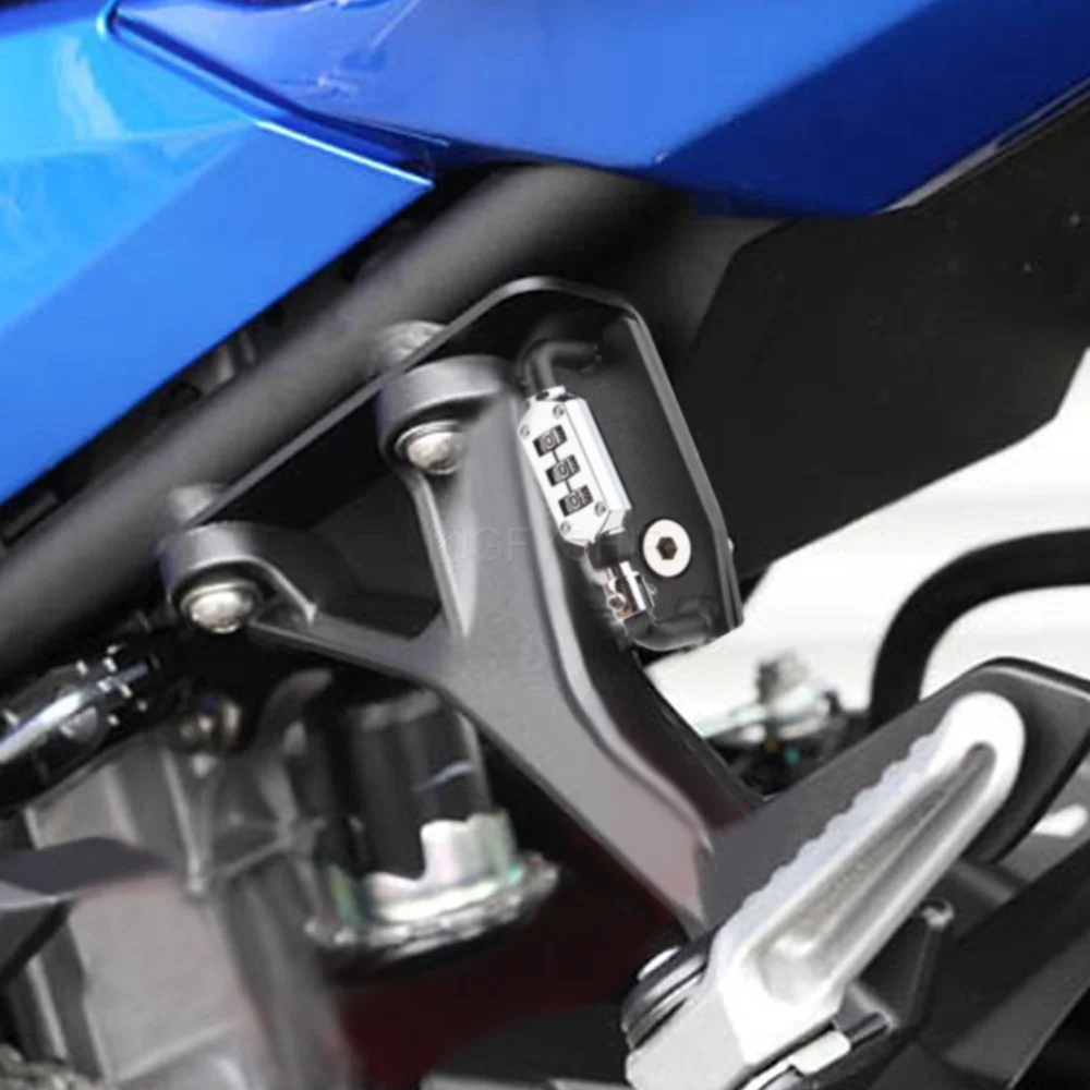 

Для Kawasaki Ninja 250 2018 2019 2020 2021 Ninja 400 18-21 Ninja 250 мотоциклетный шлем Блокировка PIN Code Bloqueo De Casco