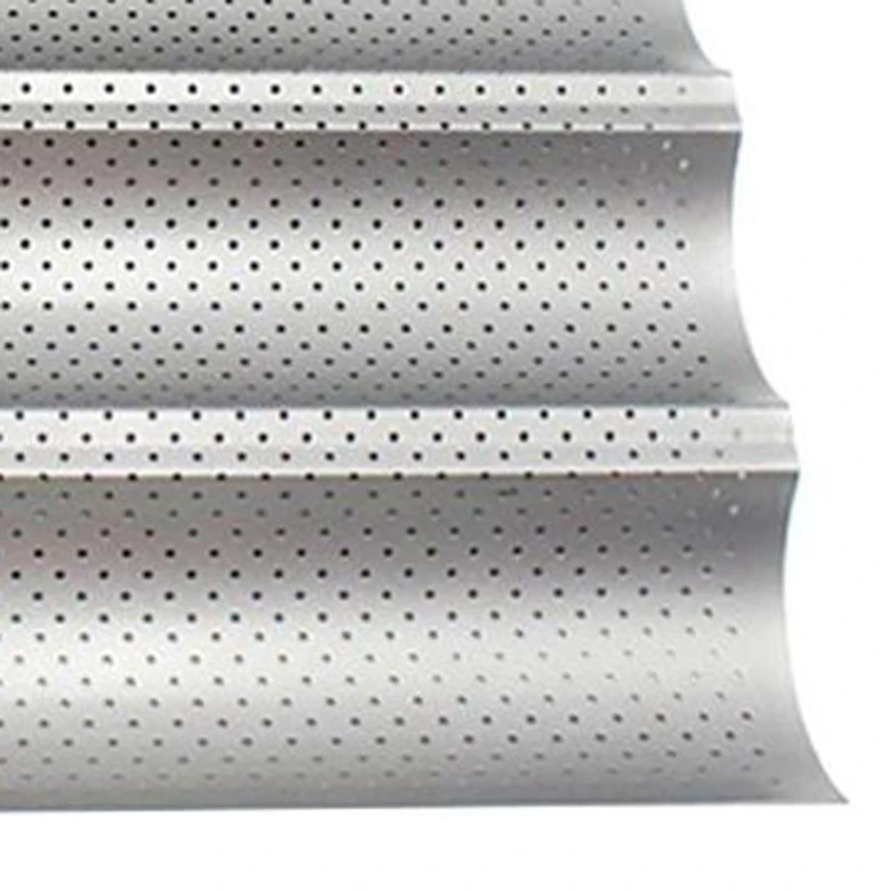 Горячая продажа антипригарная перфорированная французская хлебопечка багетная