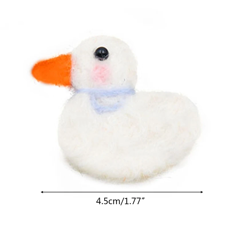 

5 Pcs Baby Wool Felt Ducks Newborn Photography Props Cute Animals Decorations Infant Photo Shooting Accessories Home Party H055