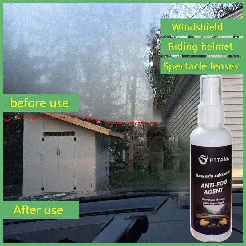

30ml Anti-fog Agent Waterproof Rainproof Defog Spray Car Window Glass Bathroom Cleaner Car Anti-rain Cleaning Car Accessories