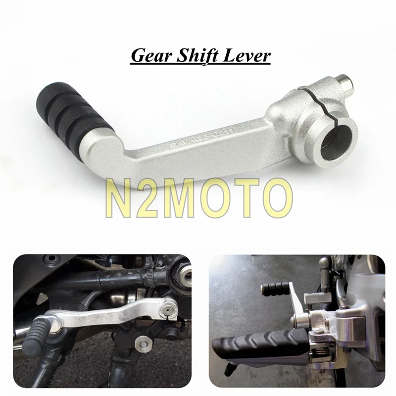 Серебряный алюминиевый мотоцикл Экипировка для ног рычаг переключения BMW R9T R Nine T