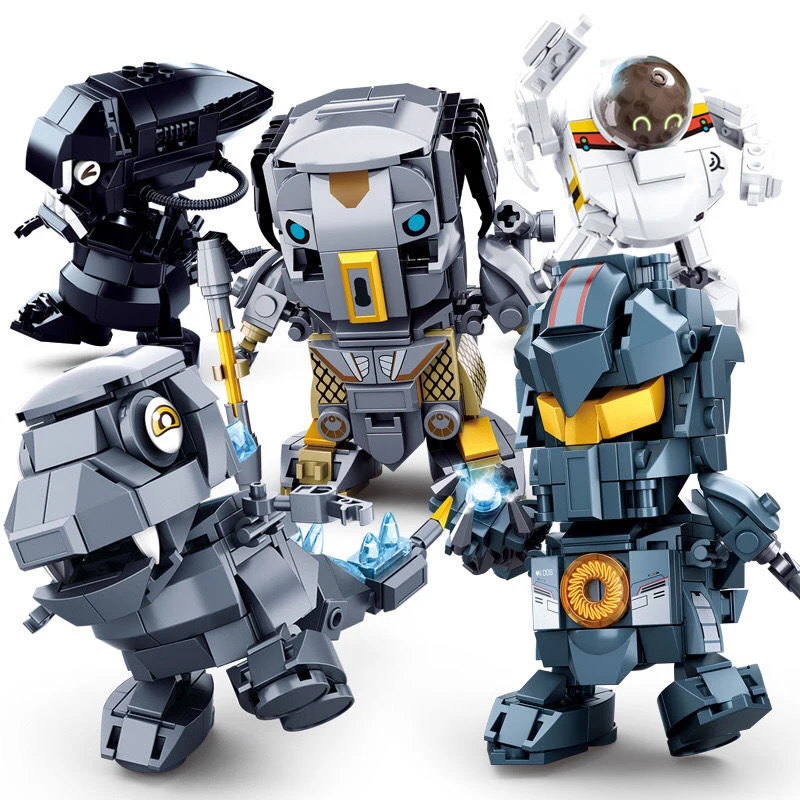 

Sluban Creator Series MINI Godzillaingly Cute Wandering Avenger Building Blocks Future Robots Brick Toys For Kid Birthday Gift