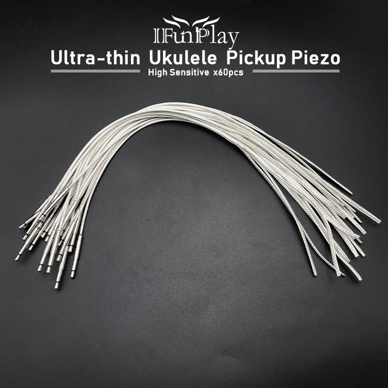 60 шт. высококачественный Мини гитарный преобразователь укулеле звукосниматель