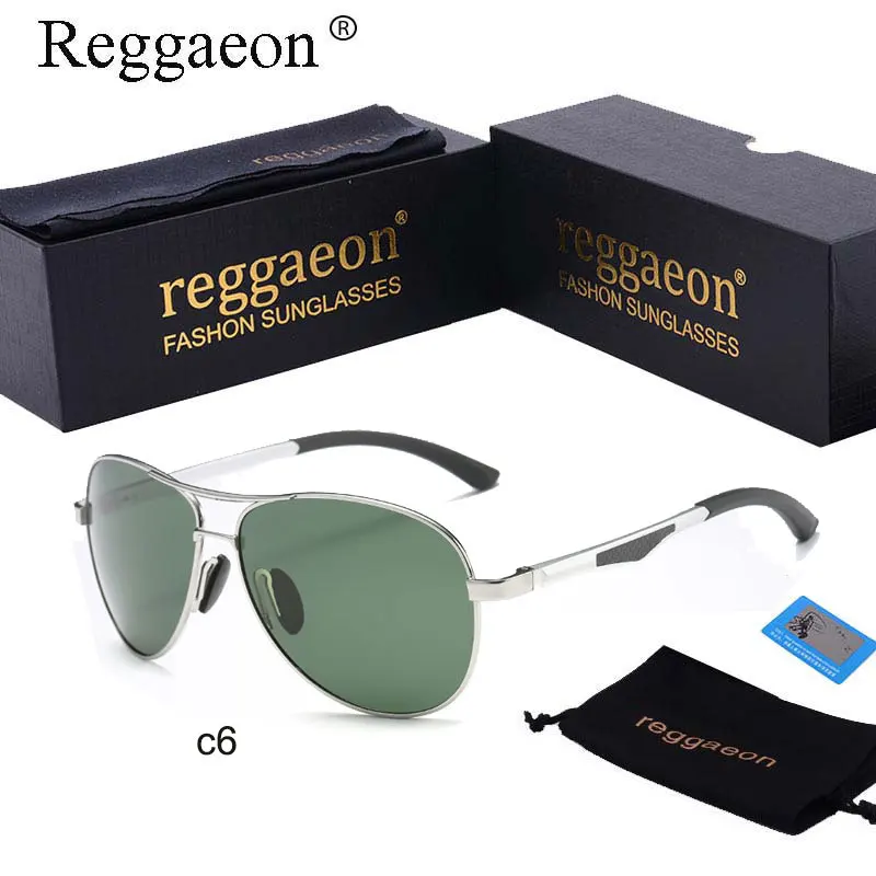 Men's Classic Retro Brand Sunglasses High Quality Polarized Aluminum Driving Oversized Luxury |
